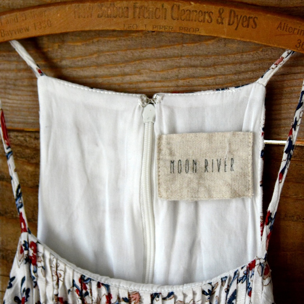 Anthropologie Moon River Boho High neck tank - Picture 5 of 6